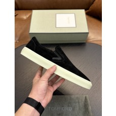 TOM FORD 가죽 로우톱 스니커즈 001-226470