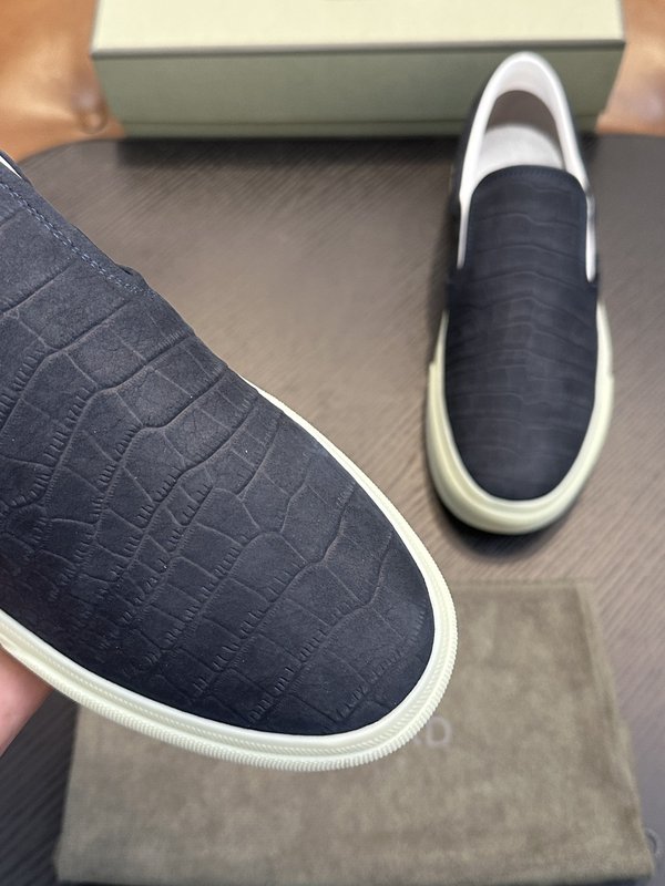 TOM FORD 가죽 로우탑 스니커즈 001-226485