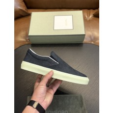 TOM FORD 가죽 로우탑 스니커즈 001-226485