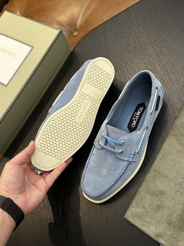 TOM FORD Cambridge 가죽 스니커즈 001-226521
