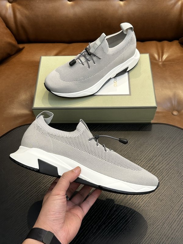 톰포드 로우탑 니트 스니커즈 운동화 001-226550