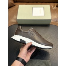TOM FORD Cambridge 가죽 로우탑 스니커즈 001-226571