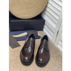 프라다 남성용 레이스 업 두꺼운 밑창皮鞋 001-226959