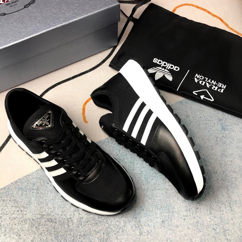 PRADA 프라다 블랙 메쉬 슈즈 001-226969