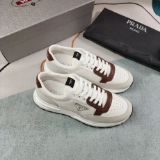 프라다 신규 화이트 브라운 슈즈 001-226978