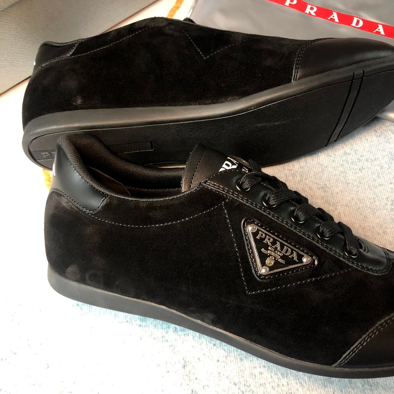 PRADA 블랙 옥스포드 슈즈 001-226980
