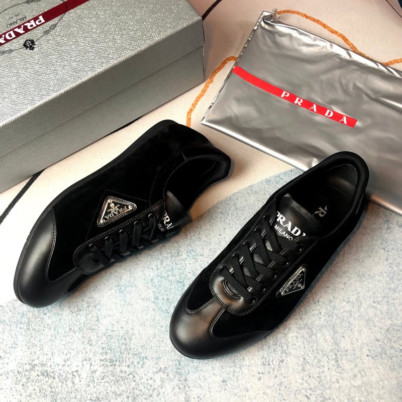 PRADA 블랙 옥스포드 슈즈 001-226980
