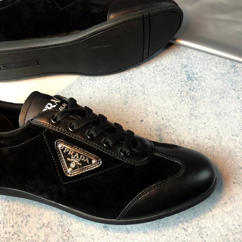 PRADA 블랙 옥스포드 슈즈 001-226980