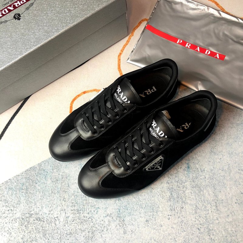 PRADA 블랙 옥스포드 슈즈 001-226980