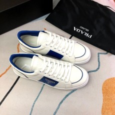 PRADA 화이트 블루 슈즈 001-226982