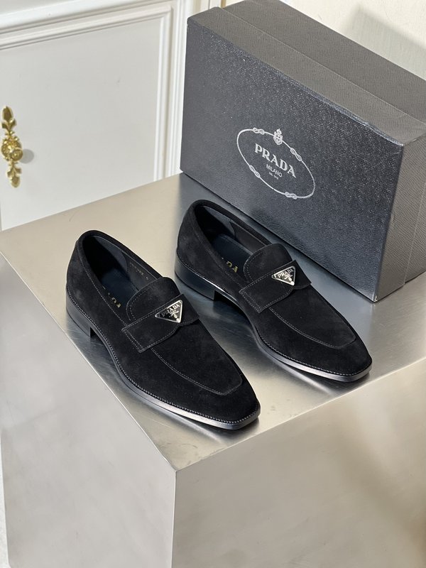 PRADA 남성 비즈니스 캐주얼 가죽 구두 001-226994