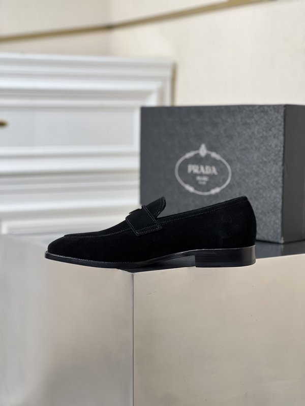 PRADA 남성 비즈니스 캐주얼 가죽 구두 001-226994