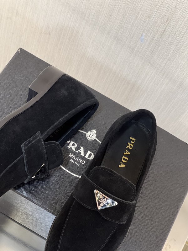 PRADA 남성 비즈니스 캐주얼 가죽 구두 001-226994