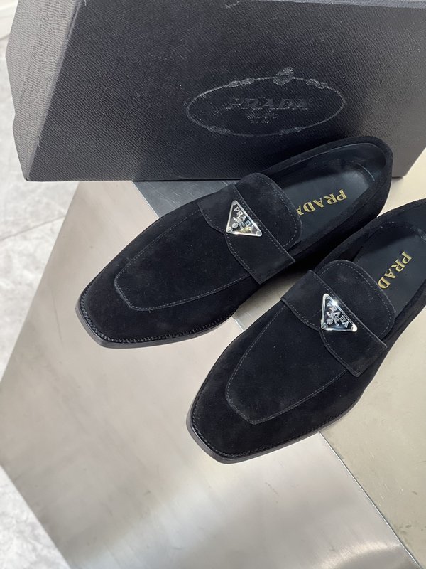 PRADA 남성 비즈니스 캐주얼 가죽 구두 001-226994