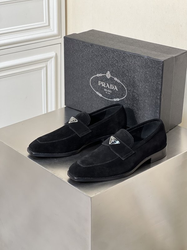 PRADA 남성 비즈니스 캐주얼 가죽 구두 001-226994