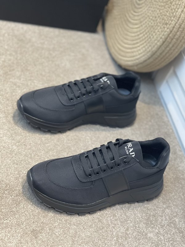 프라다 Prada 수입 세밀 가죽 메쉬 신발 001-227027