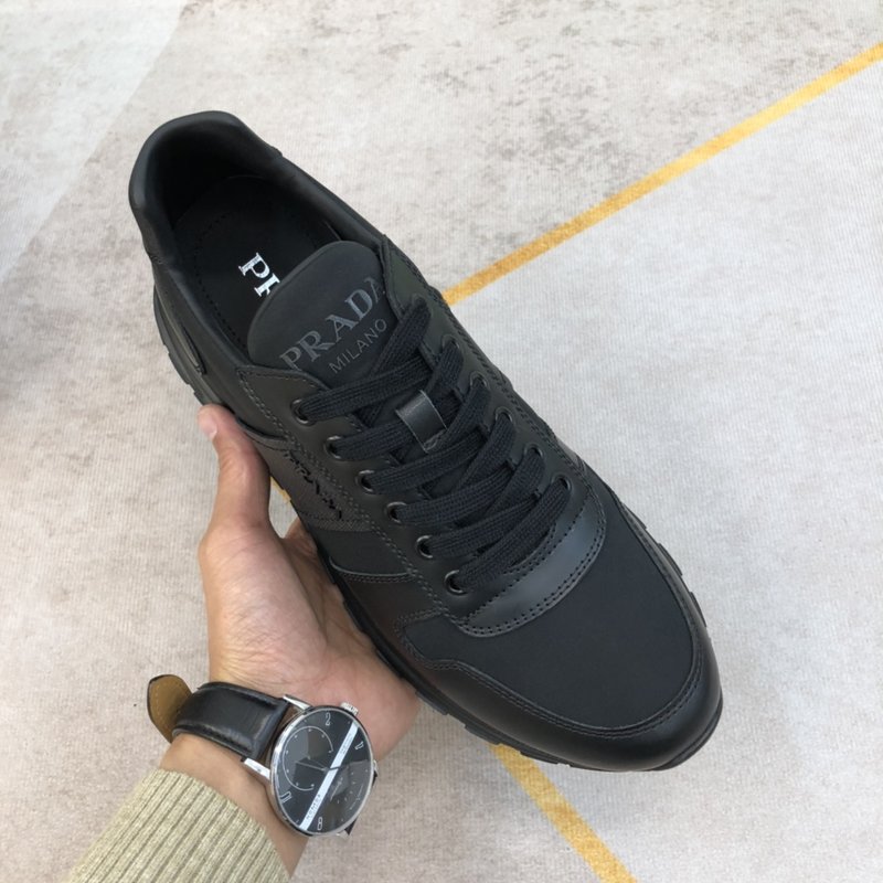 PRADA 남성 캐주얼 오일 왁스 가죽슈즈 001-227028