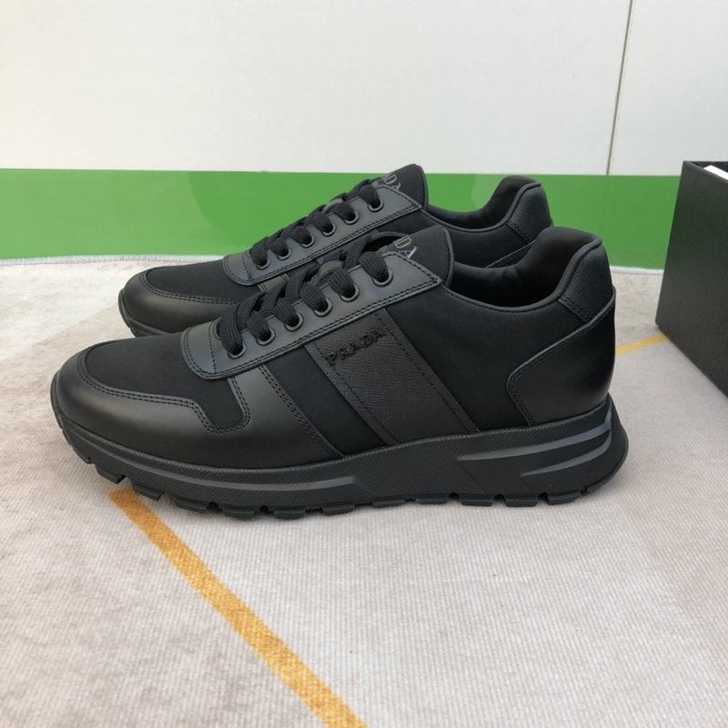PRADA 남성 캐주얼 오일 왁스 가죽슈즈 001-227028