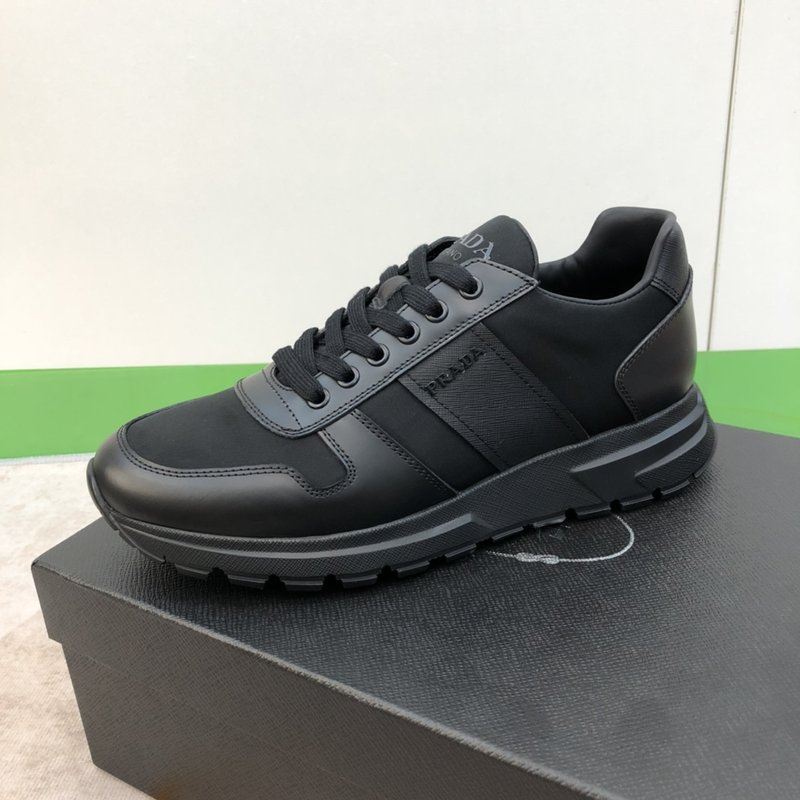 PRADA 남성 캐주얼 오일 왁스 가죽슈즈 001-227028
