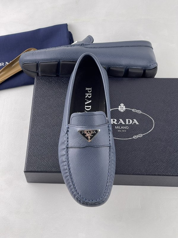 PRADA 남성 스티치 운전화 001-227029