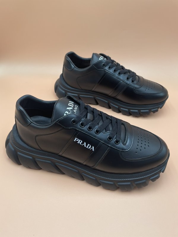 PRADA 오리지널 가죽 캐주얼 남성화 001-227053