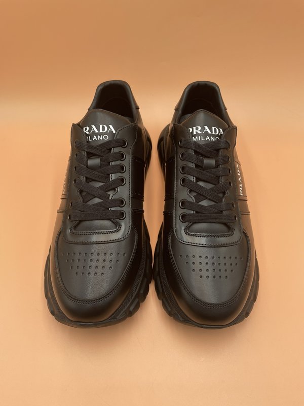 PRADA 오리지널 가죽 캐주얼 남성화 001-227053
