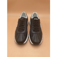 PRADA 오리지널 남성 가죽 방수 캔버스화 001-227055