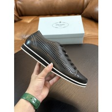 프라다 PRADA 남성 로우탑 소가죽 구두 001-227077
