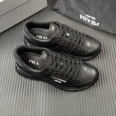 프라다 블랙 가죽 신발 001-227081