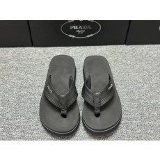 프라다 순정 EVA 발포 두꺼운 바닥 남성 슬리퍼 001-227087