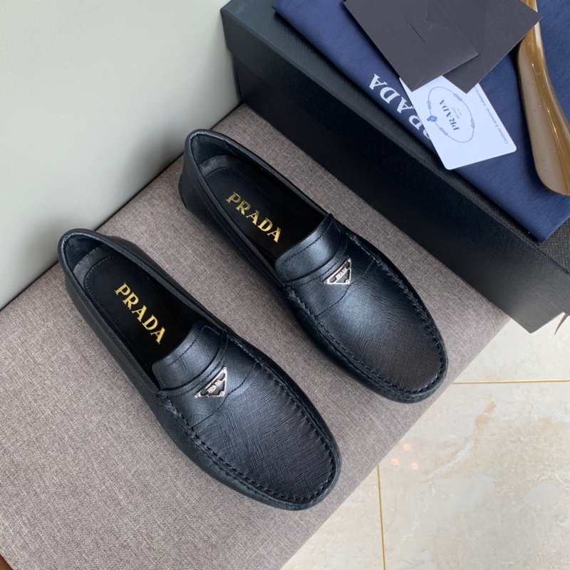 Prada 클래식 로퍼 남성용 수제 운전화 001-227105