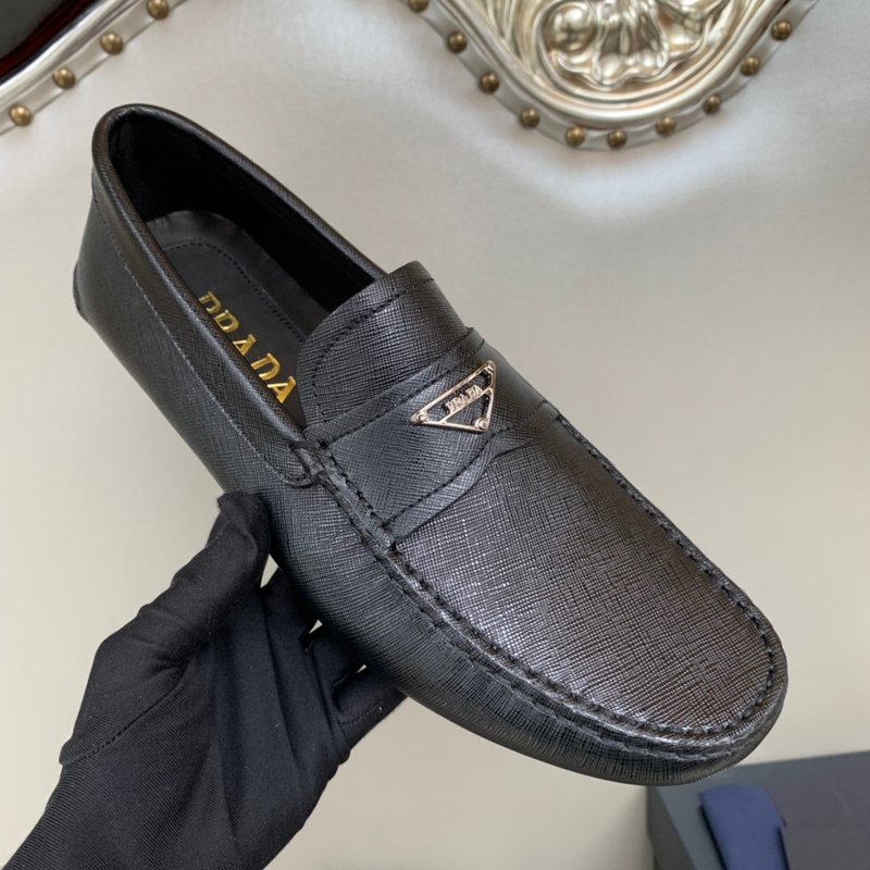 Prada 클래식 로퍼 남성용 수제 운전화 001-227105
