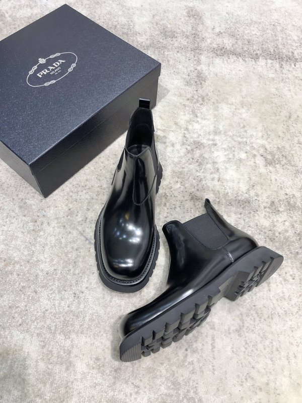 프라다 Prada 남성 하이톱 부츠 001-227107