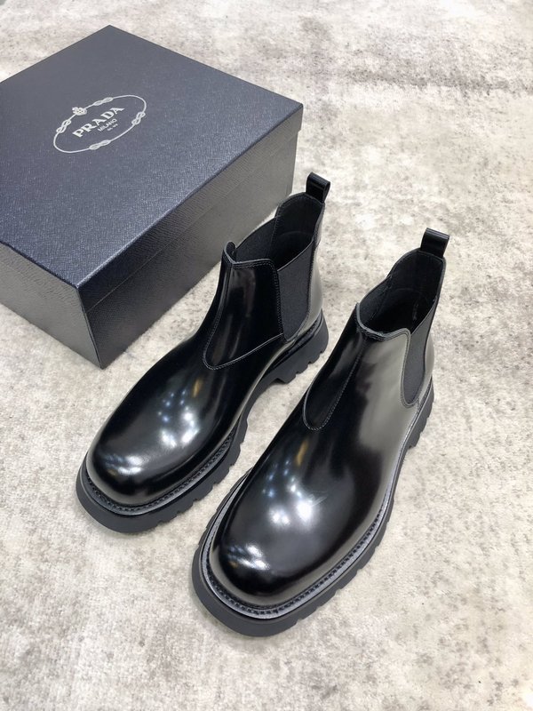 프라다 Prada 남성 하이톱 부츠 001-227107