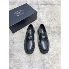 프라다 Prada 신규 소 가죽 신발 001-227109