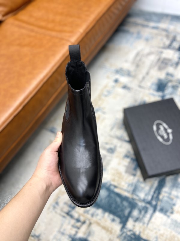 프라다 가을겨울 하이탑 첼시 남성 부츠 001-227111