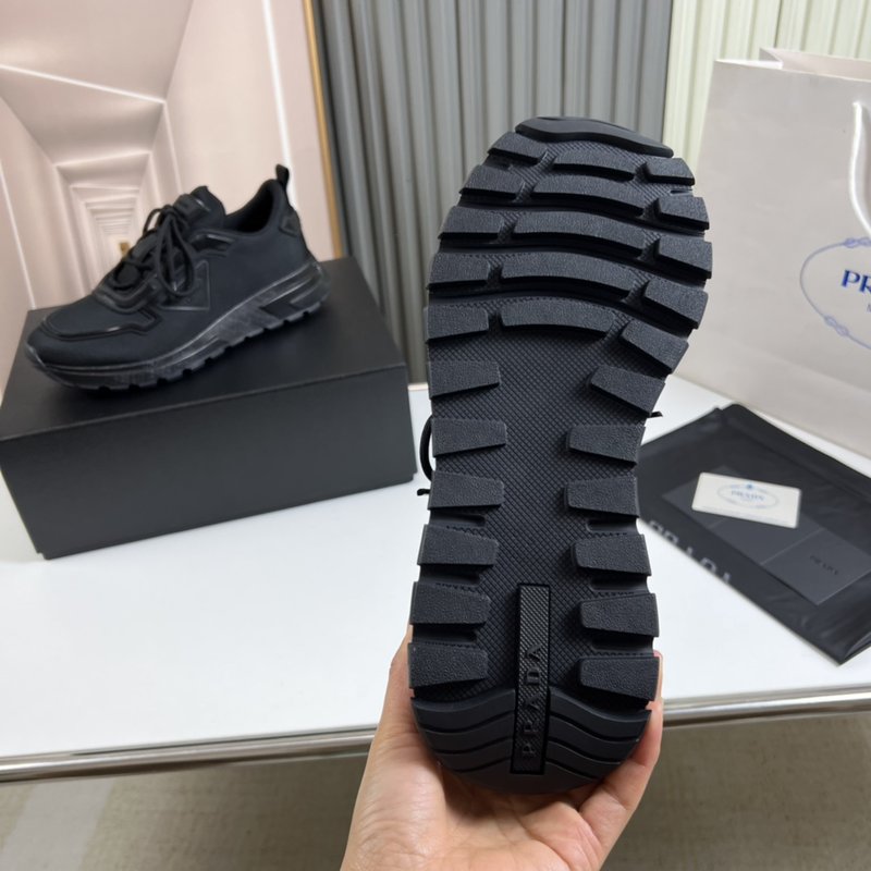 프라다 PRADA 남성용 가죽 메쉬 신발 001-227145