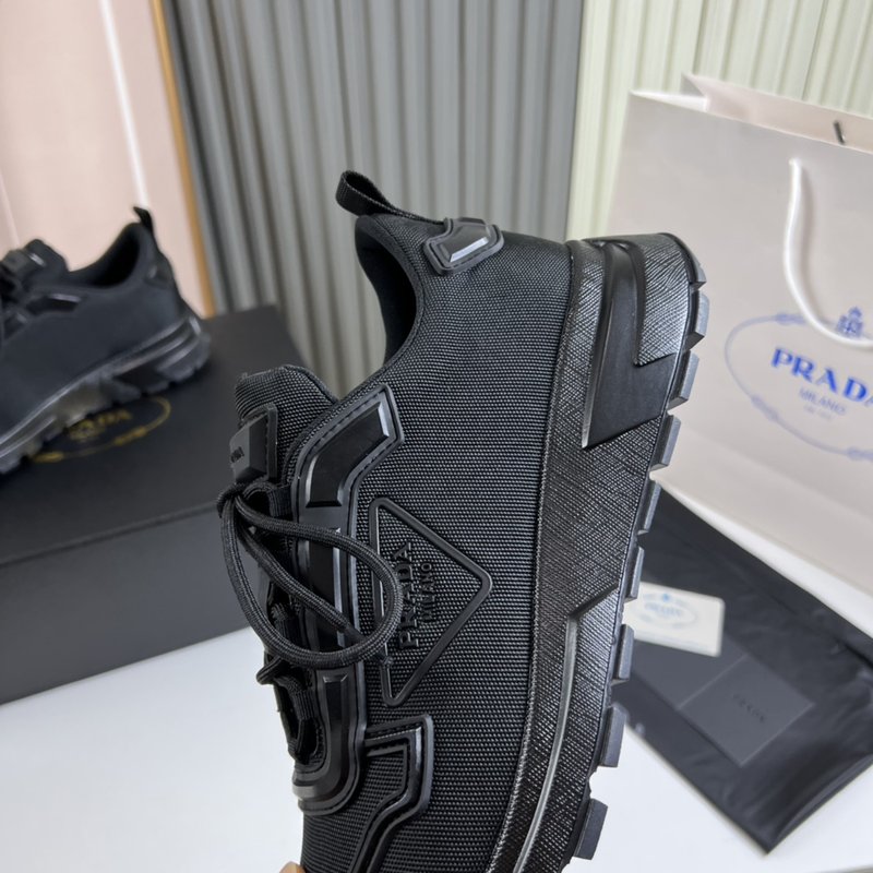 프라다 PRADA 남성용 가죽 메쉬 신발 001-227145