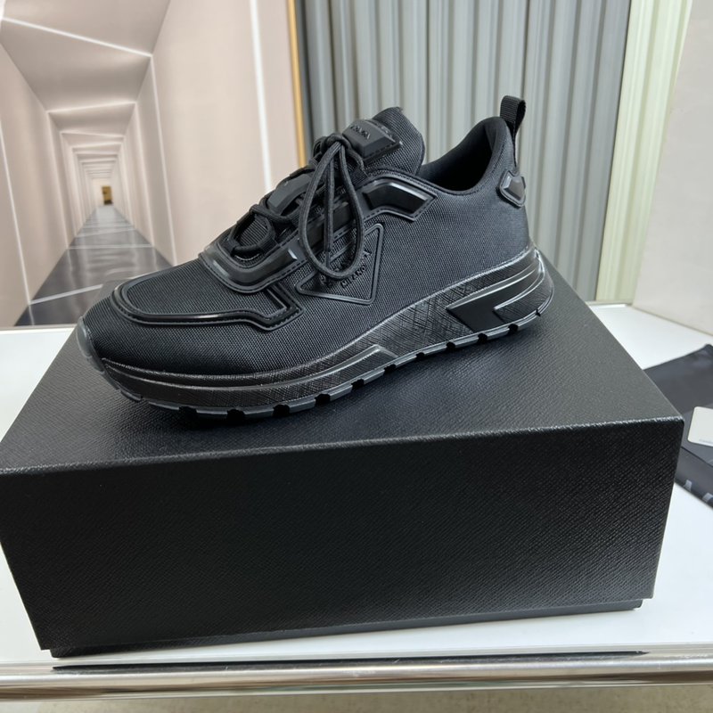 프라다 PRADA 남성용 가죽 메쉬 신발 001-227145