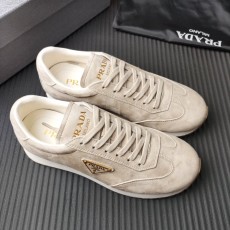 프라다 PRADA 앱리콧 스웨이드 슈즈 001-227217