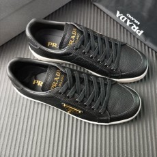 PRADA 프라다 블랙 가죽 신발 001-227221