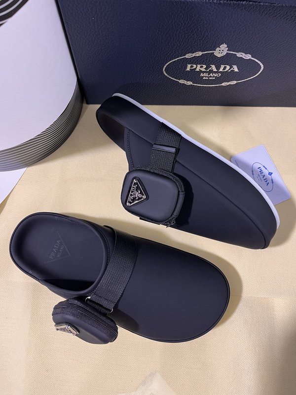 PRADA 클래식 토캡 반슬리퍼 001-227252