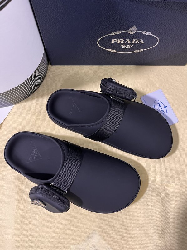 PRADA 클래식 토캡 반슬리퍼 001-227252