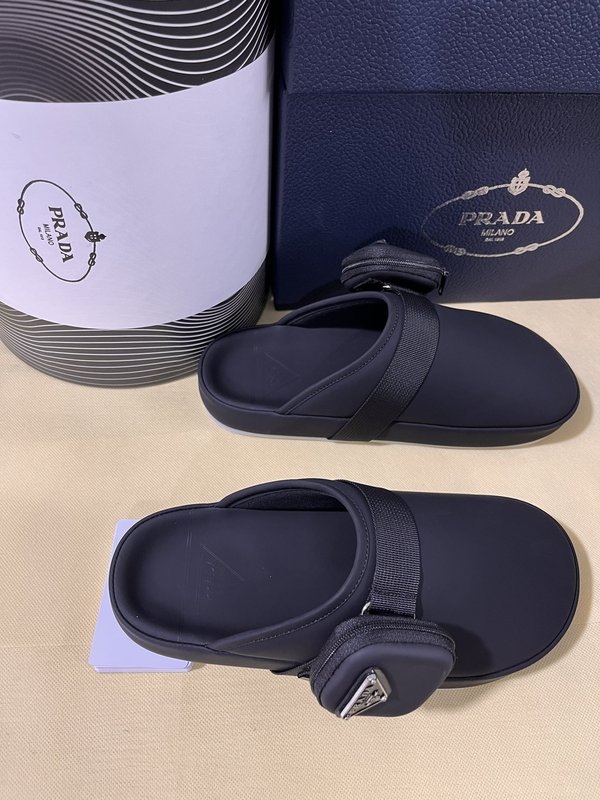 PRADA 클래식 토캡 반슬리퍼 001-227252