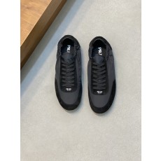프라다 스웨이드 캔버스 슈즈 001-227264