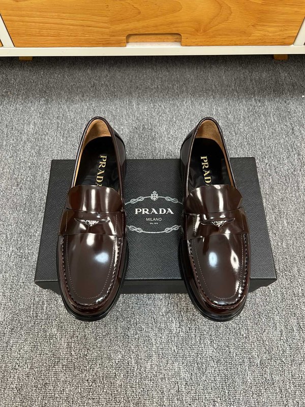 프라다 Prada 남성 개변주 소가죽 구두 001-227274