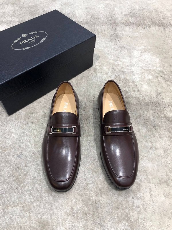 Prada 프라다 남성 캐주얼 가죽 신발 001-227309