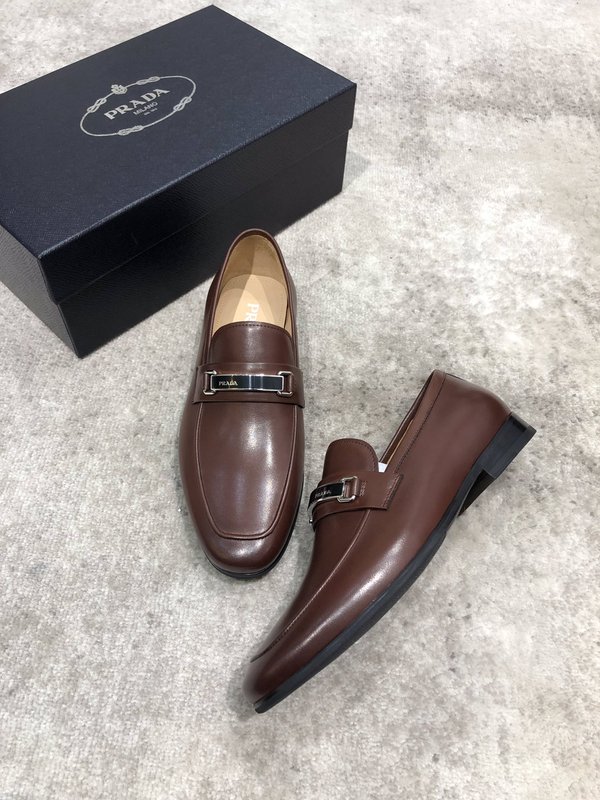Prada 프라다 남성 캐주얼 가죽 신발 001-227309