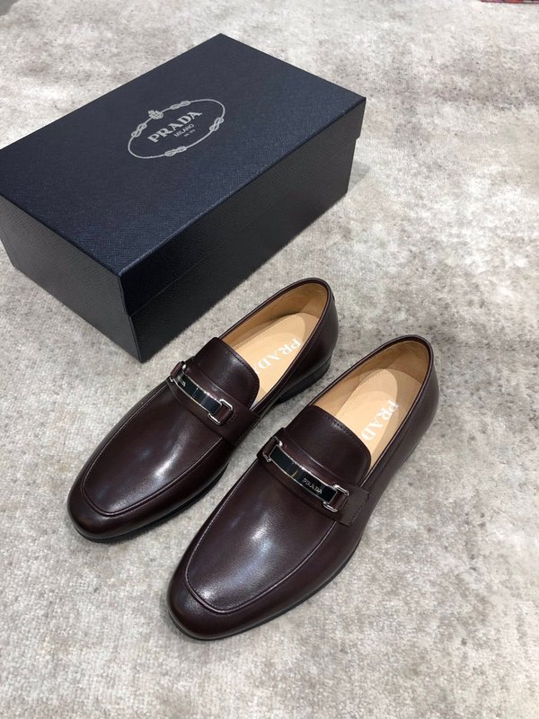Prada 프라다 남성 캐주얼 가죽 신발 001-227309