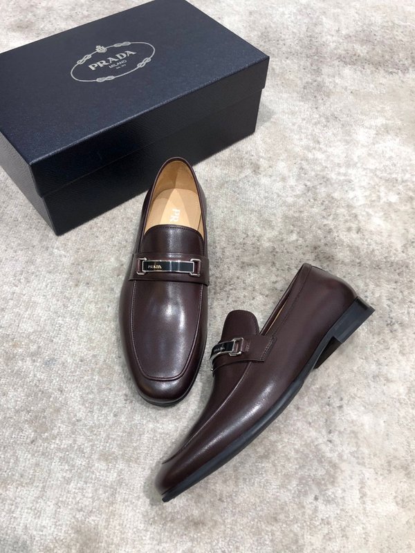 Prada 프라다 남성 캐주얼 가죽 신발 001-227309